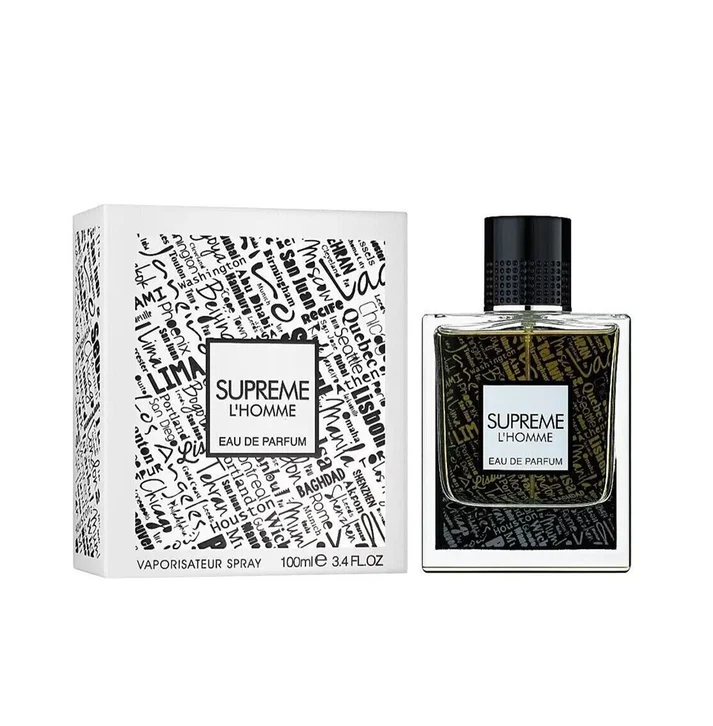 Fragrance World Supreme LHomme Eau De Parfum 100ml for Men